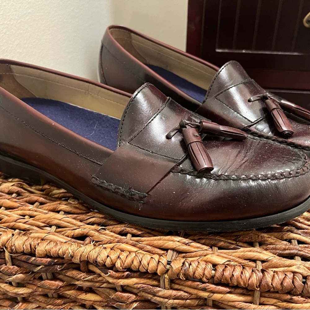 Classic Brown Loafers by Bass. Sz 11 1/2